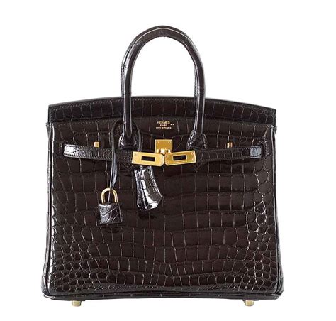 hermes birkin 25 grey|Hermes Birkin 25 black crocodile.